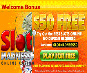 usa casino bonus codes - Slot Madness - $50 Free Chip Signup Offer